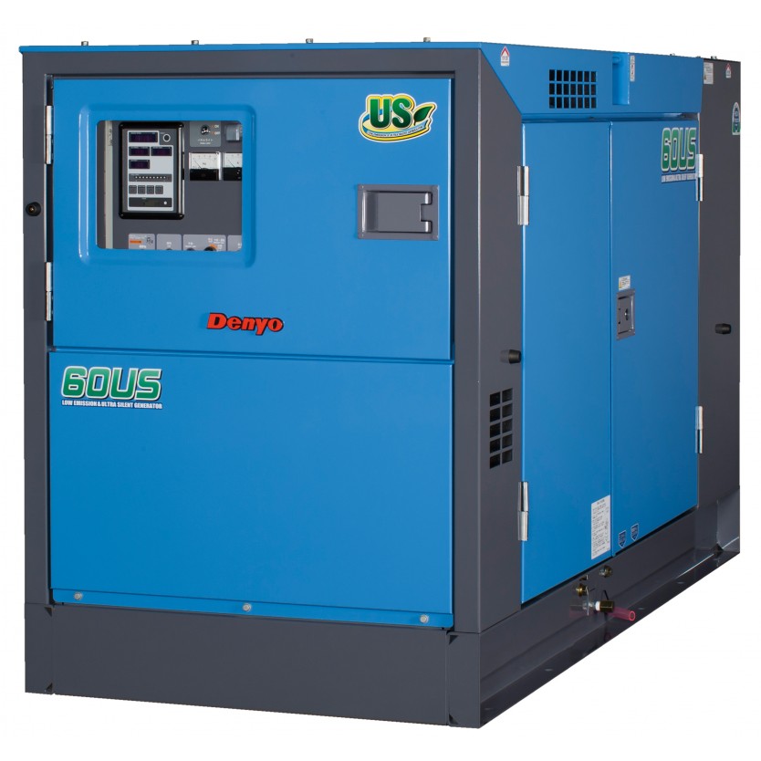 極低騒音発電機　60KV　ＤＣＡ－６０ＵＳＩ３